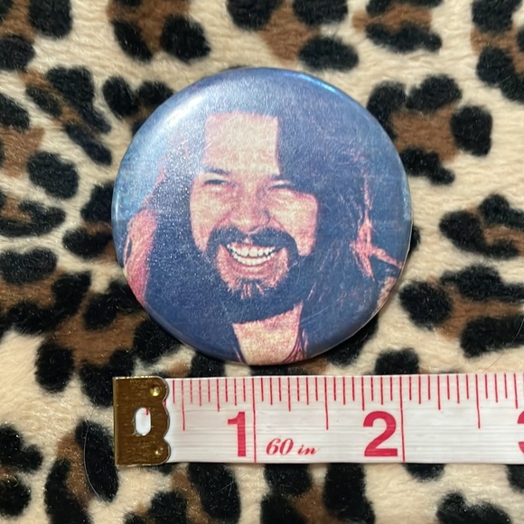 BOB SEGER 🎸 Vintage Rock Button Pin Pinback Rock Logo Collectible Silver Bullet - Picture 7 of 11